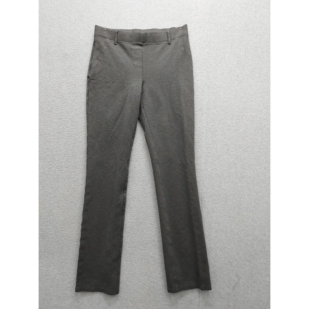 Quince Women Pants XS‎ Gray Pull On Pockets Belt Loop Mid Rise Stretched Casual